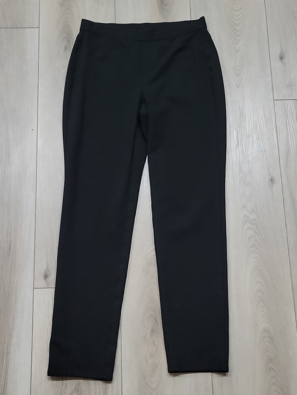 J. Jill Black Straight-Leg Ponte Pants